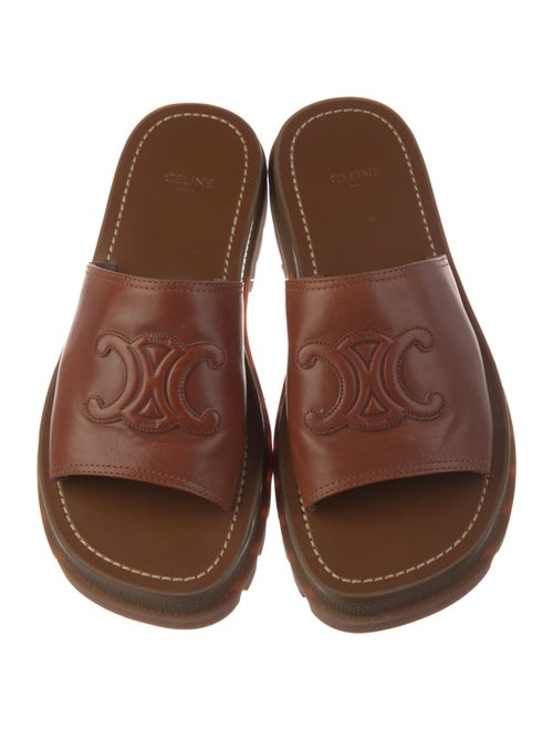 Celine Leather Slides