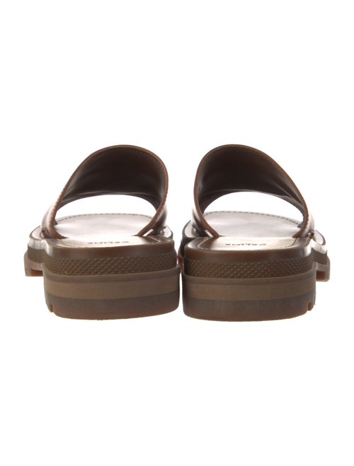 Celine Leather Slides