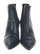 Celine Leather Colorblock Pattern Chelsea Boots