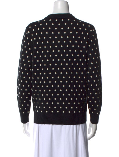 Celine 2019 Polka Dot Crewneck Pullover Sweater