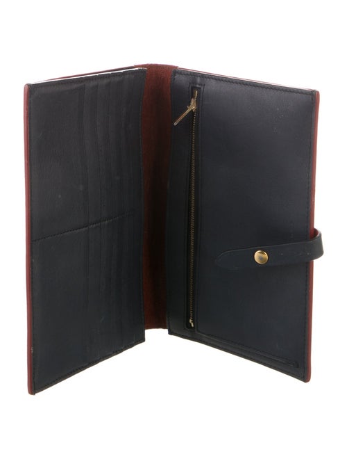 Celine Large Strap Wallet Leather French Purse