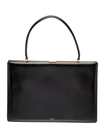 Celine Leather Clasp Medium