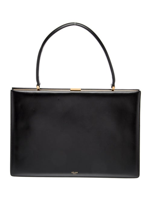 Celine Leather Clasp Medium