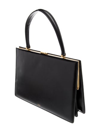 Celine Leather Clasp Medium