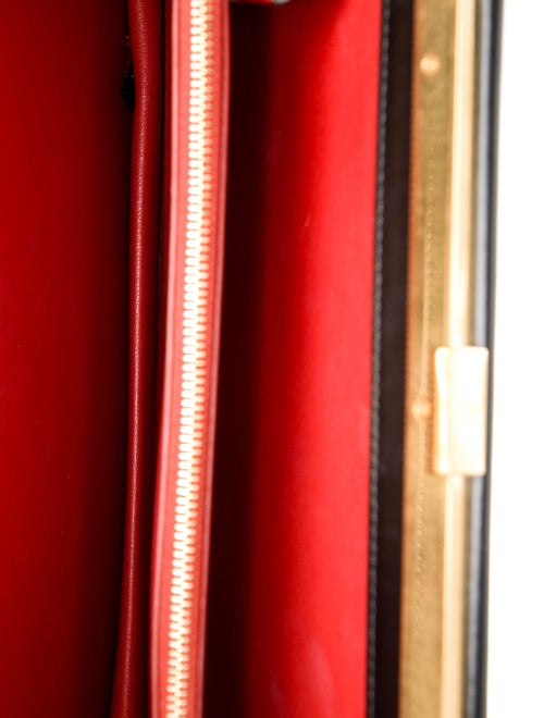 Celine Leather Clasp Medium