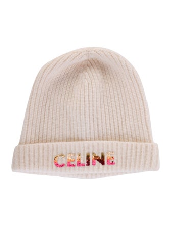 Celine Gradient Logo Beanie