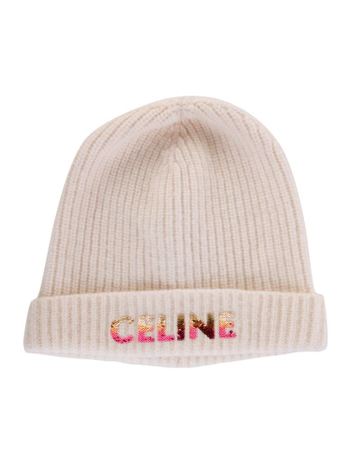 Celine Gradient Logo Beanie