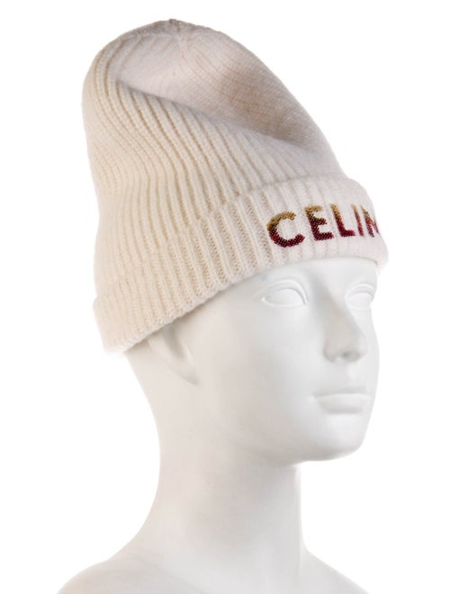 Celine Gradient Logo Beanie