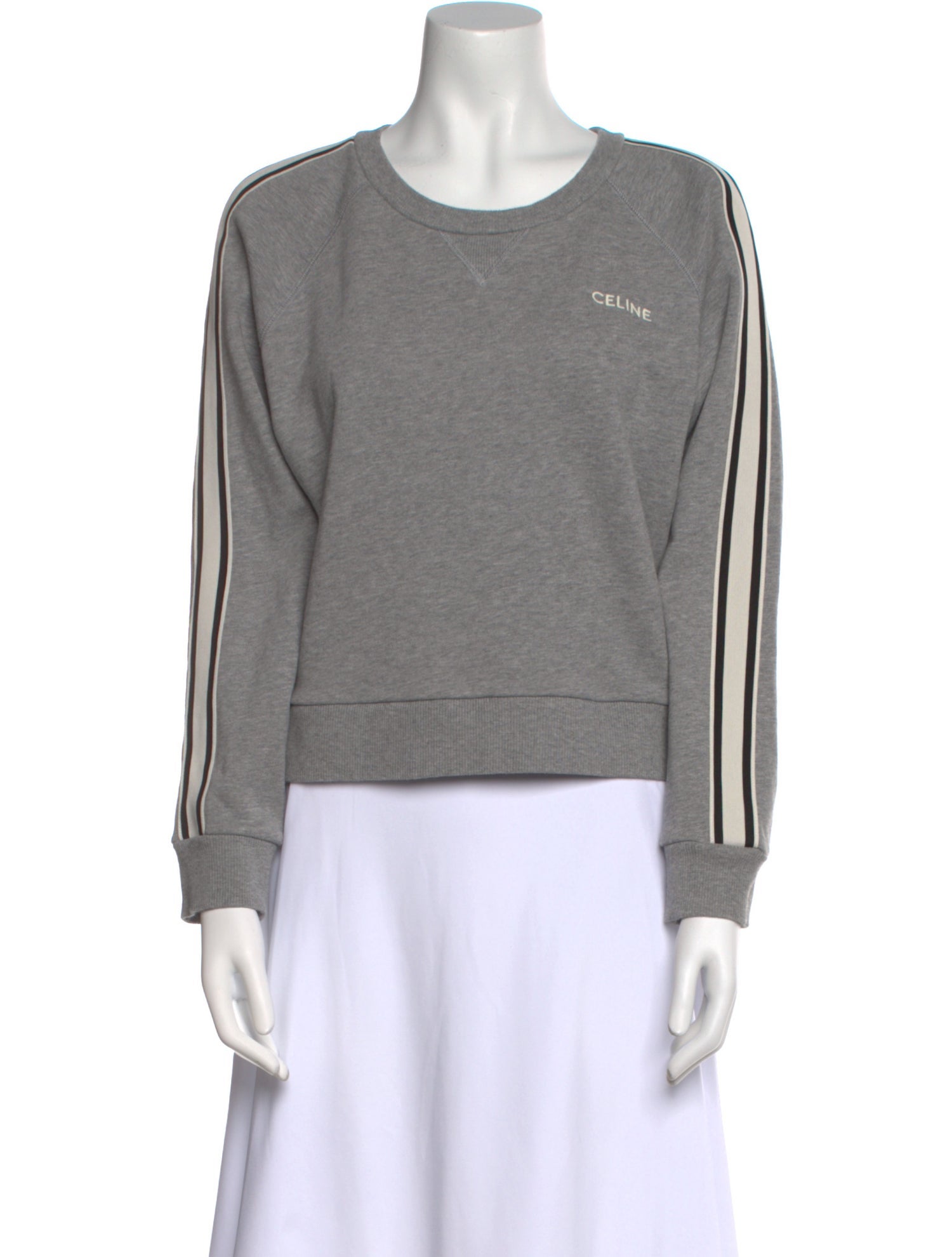Celine Crew Neck Long Sleeve Sweatshirt