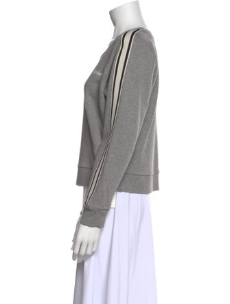 Celine Crew Neck Long Sleeve Sweatshirt