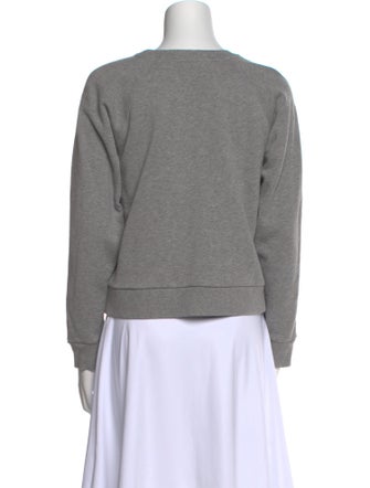 Celine Crew Neck Long Sleeve Sweatshirt