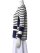 Celine Striped Bateau Neckline Top