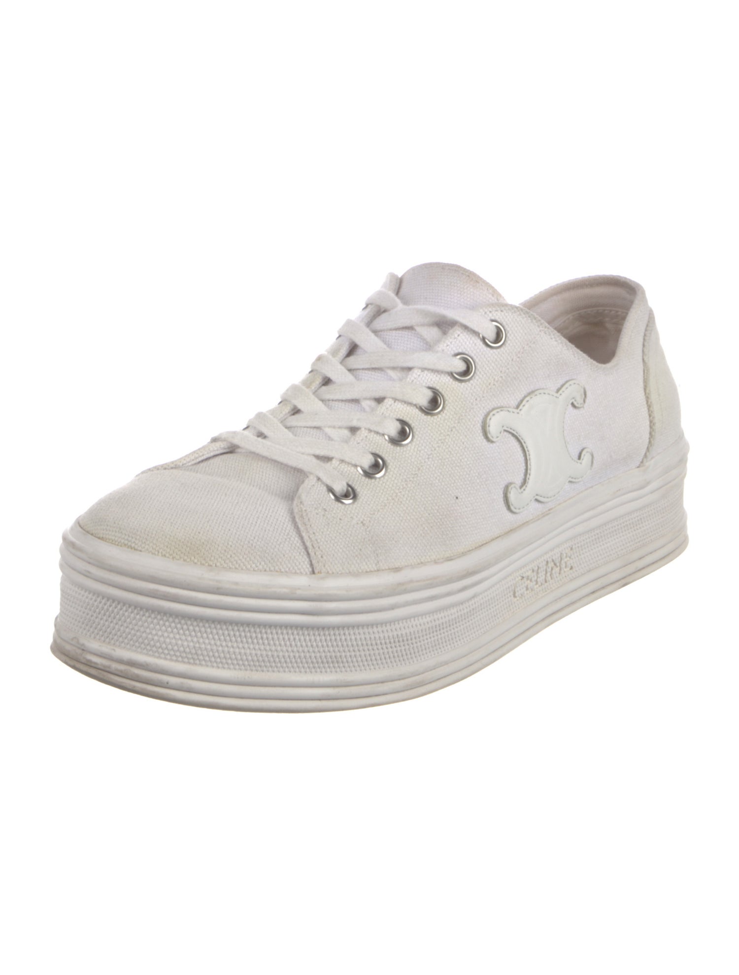 Celine Triomphe Canvas Sneakers