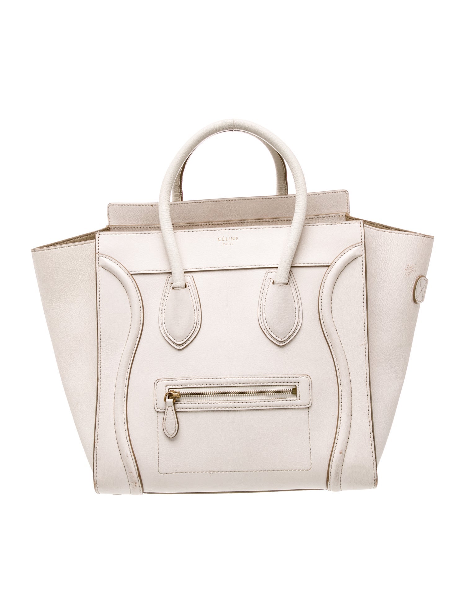 Celine Leather Luggage Micro