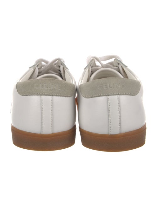 Celine Leather Colorblock Pattern Sneakers
