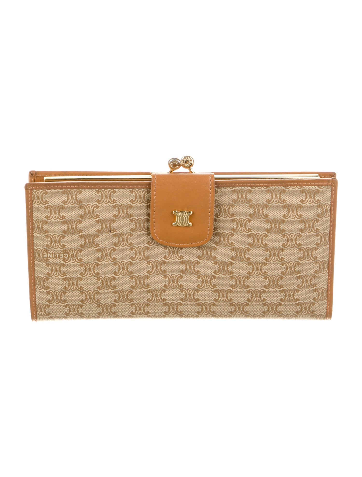 Celine Vintage Macadam French Purse