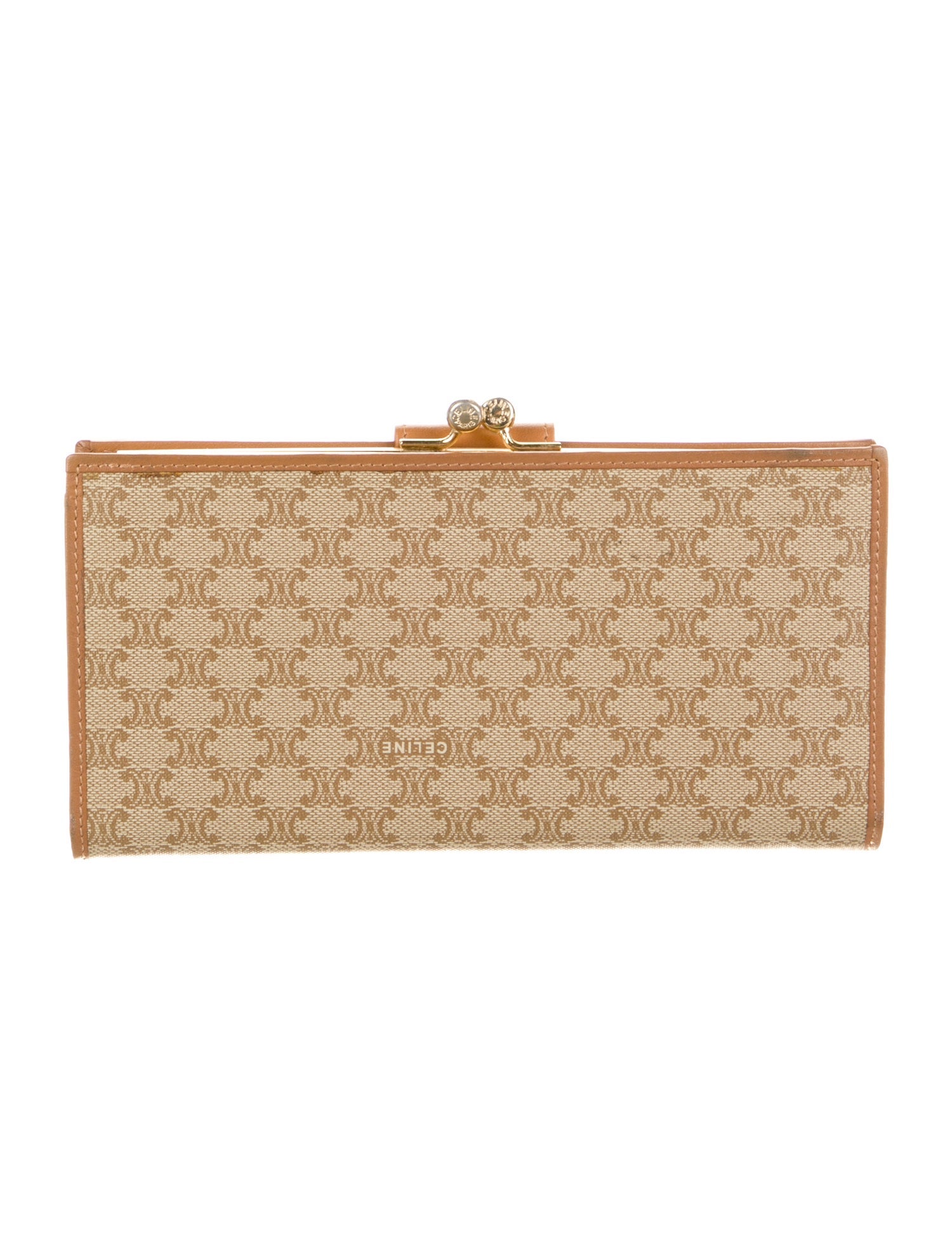 Celine Vintage Macadam French Purse