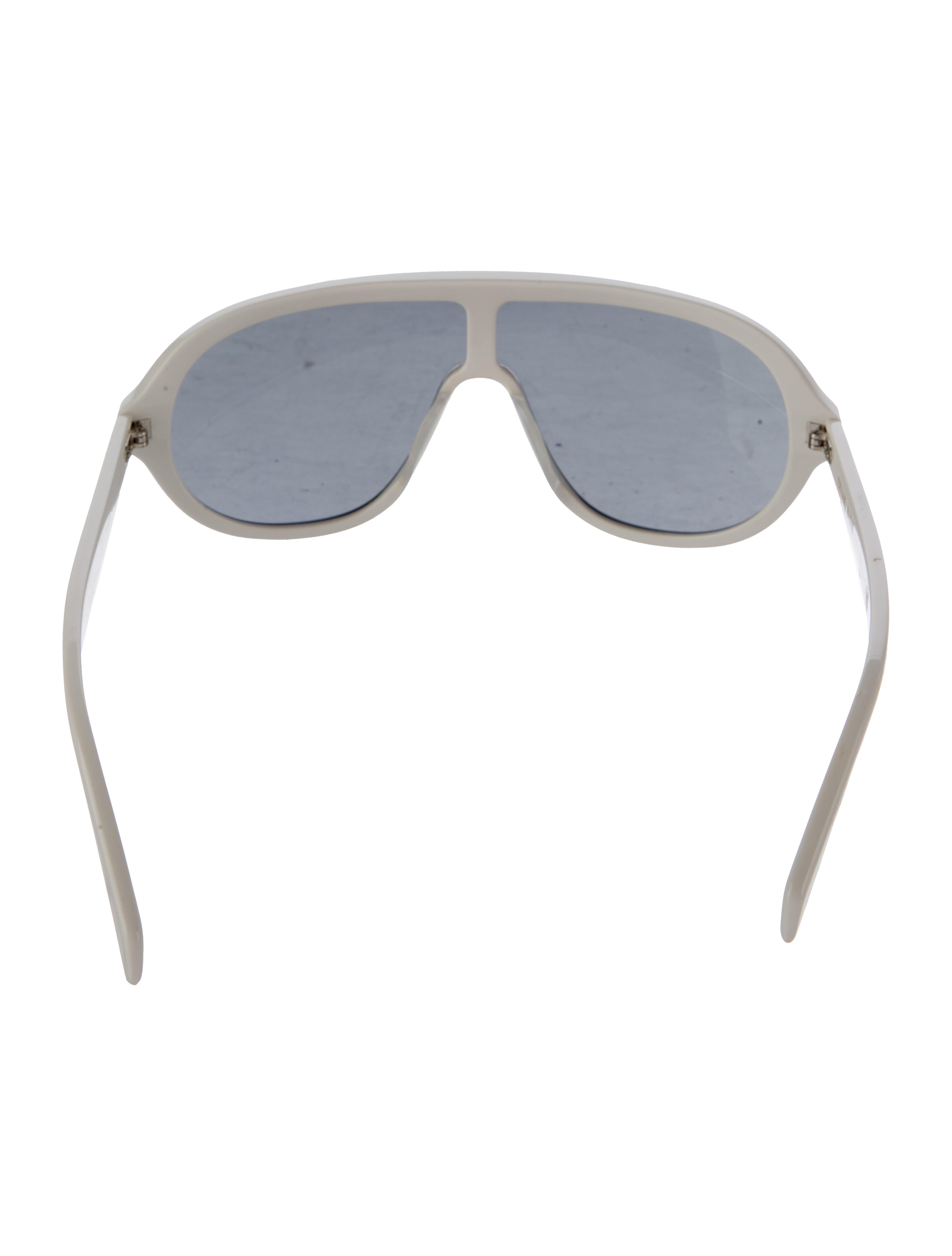Celine Shield Tinted Sunglasses
