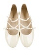 Celine Patent Leather Cutout Accent Mary Jane Flats