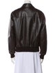 Celine Loose Aviator Lambskin Bomber Jacket