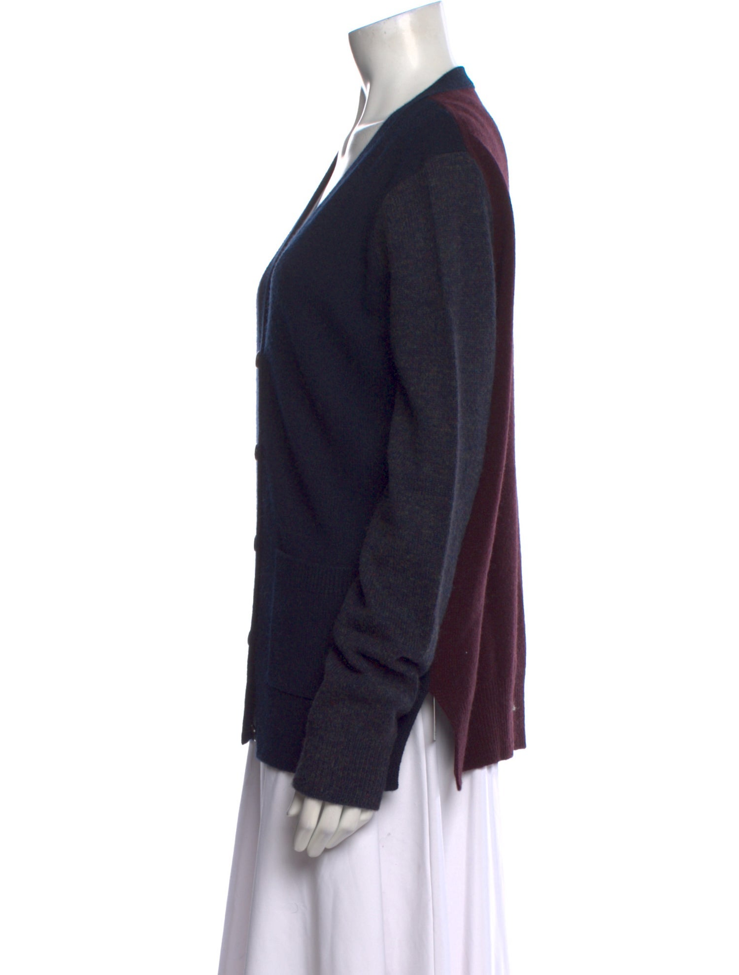 Celine Colorblock Wool Sweater