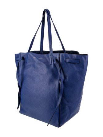 Celine Leather Cabas Phantom w/Belt Medium