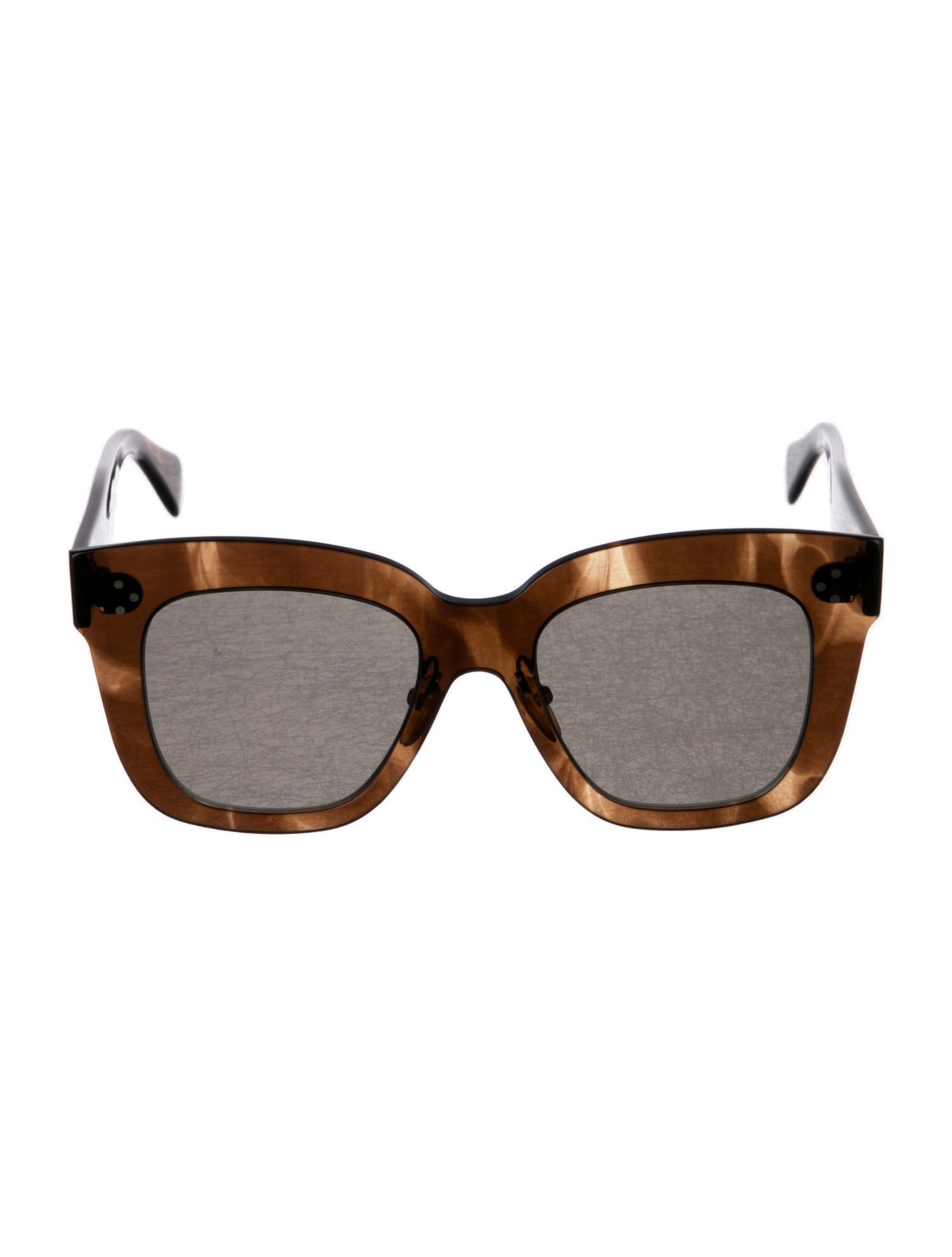 Celine Square Tinted Sunglasses