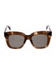 Celine Square Tinted Sunglasses