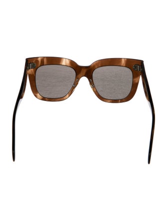 Celine Square Tinted Sunglasses