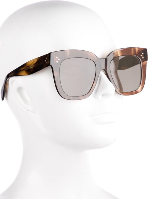 Celine Square Tinted Sunglasses