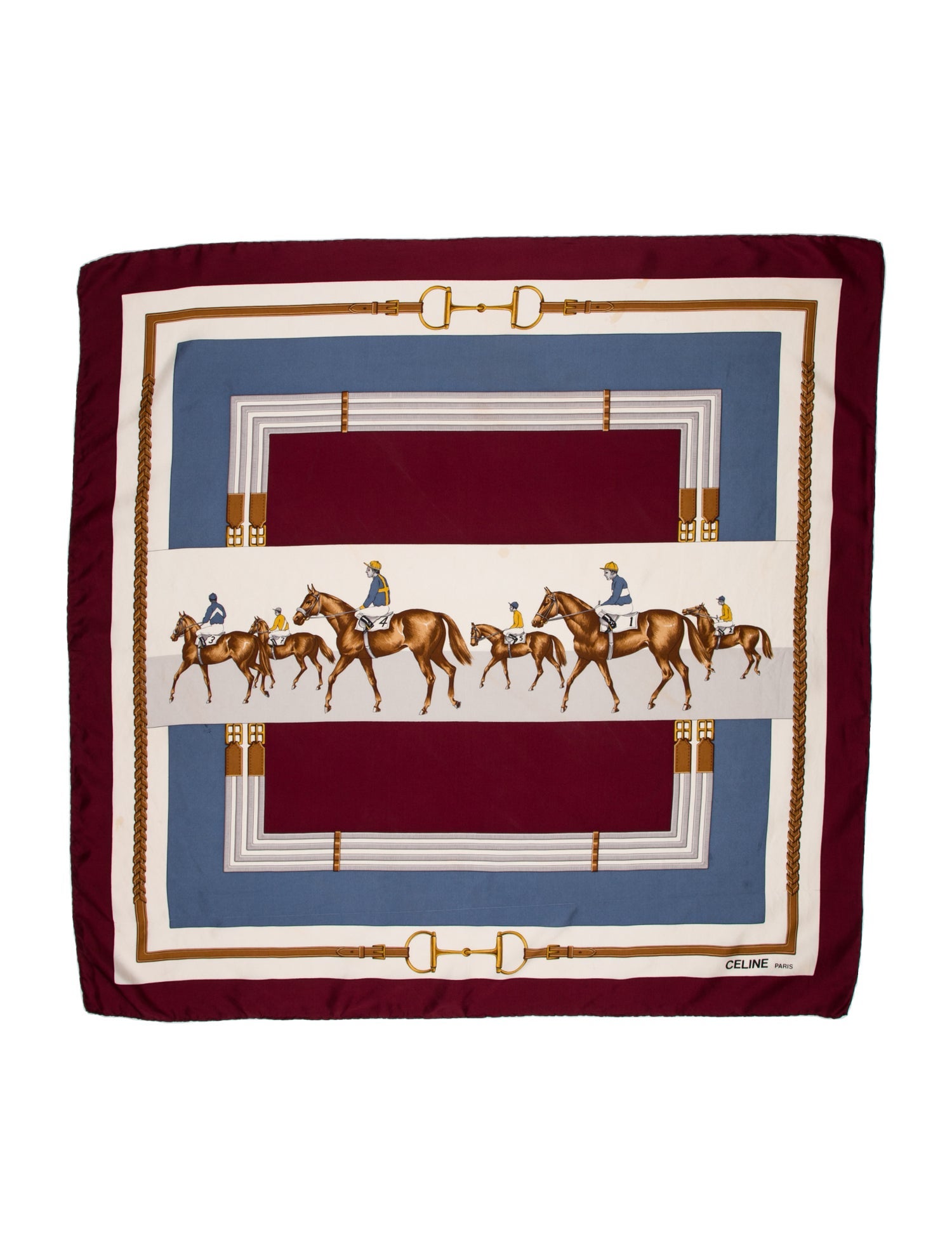 Celine Silk Printed Scarf