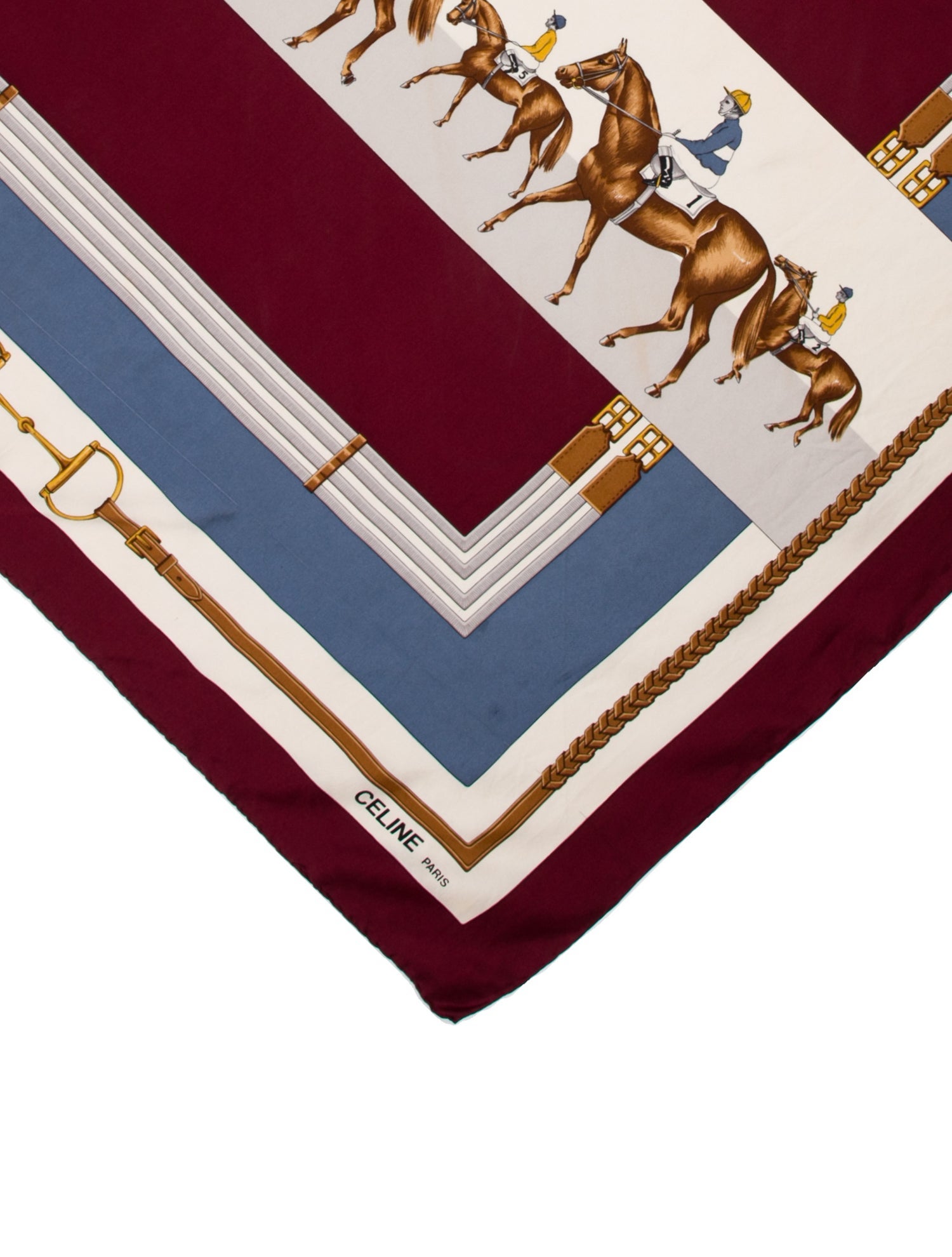 Celine Silk Printed Scarf