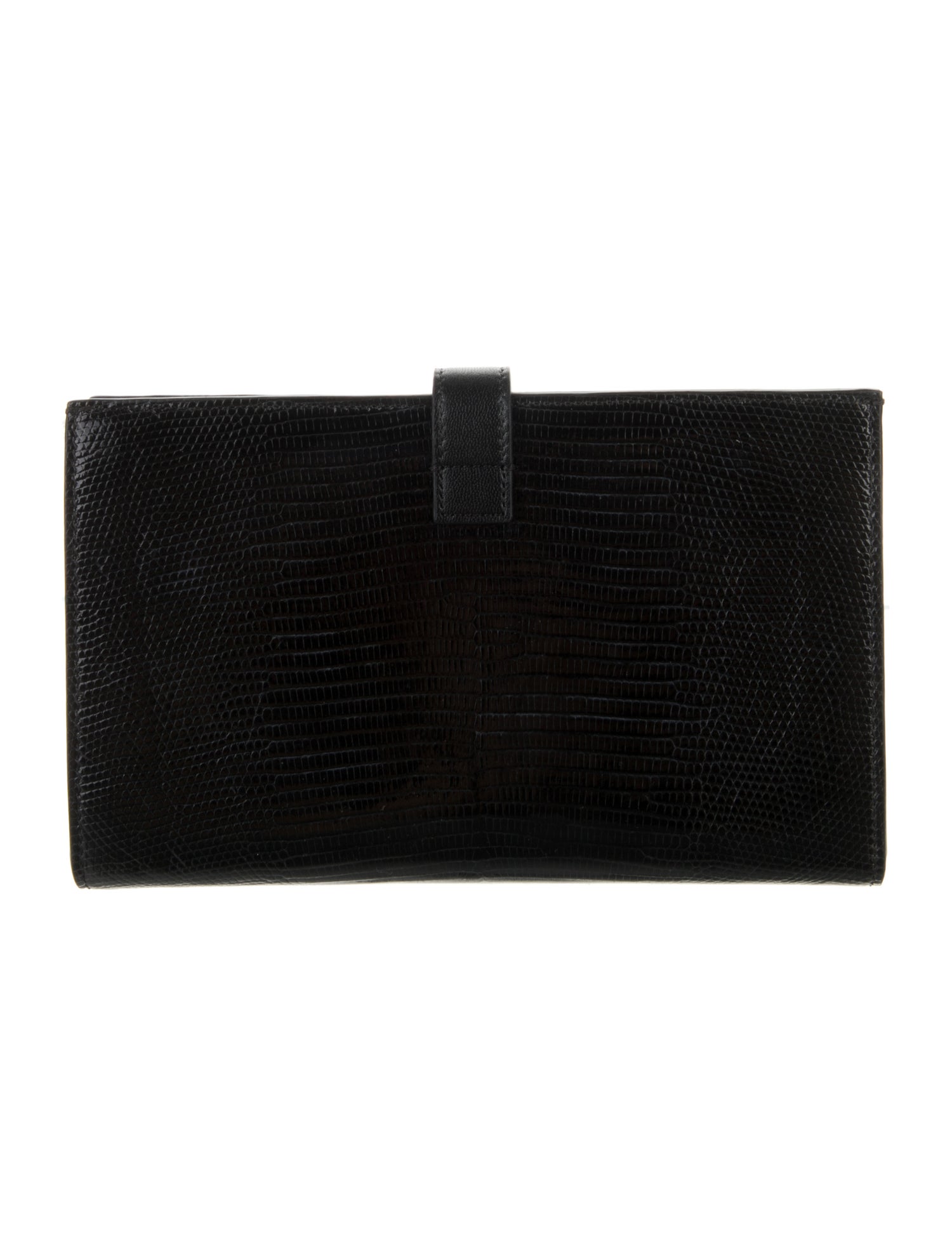 Celine 2019 Lizard French Purse w/ Tags