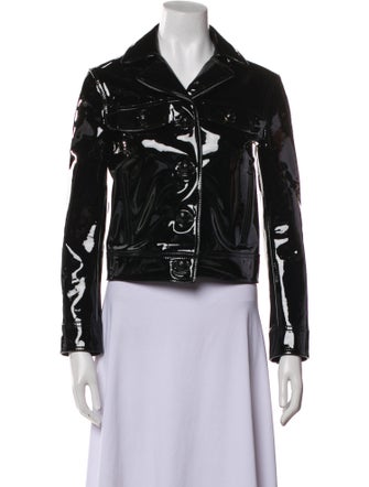 Celine Leather Biker Jacket