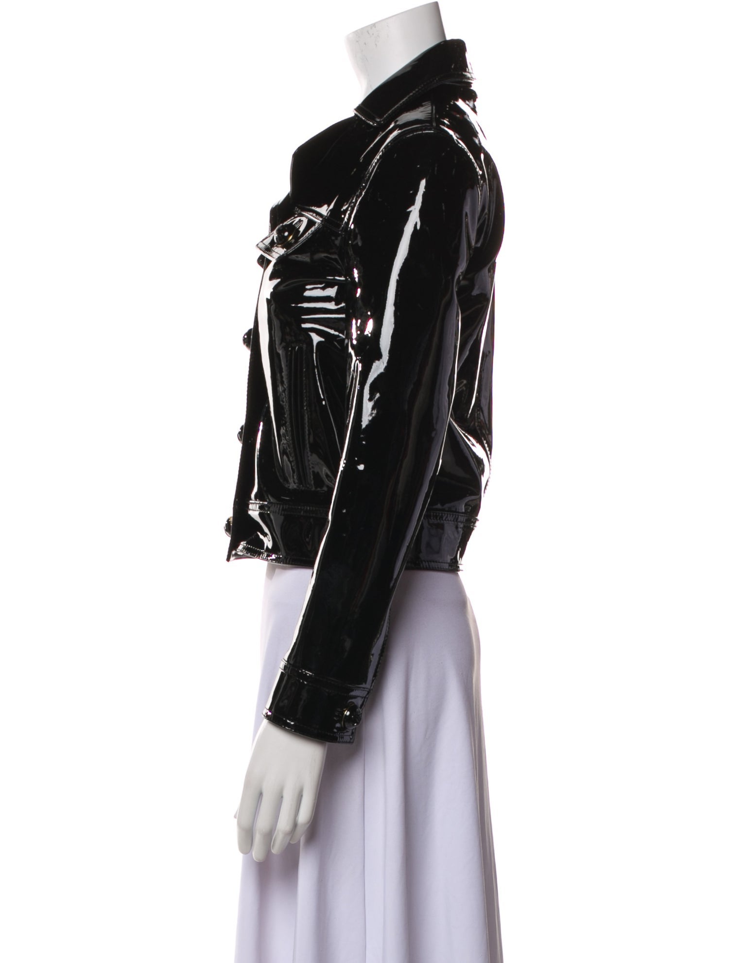 Celine Leather Biker Jacket