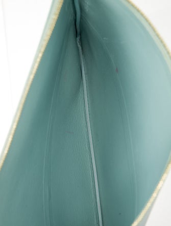 Celine Leather Bicolor Solo clutch pouch