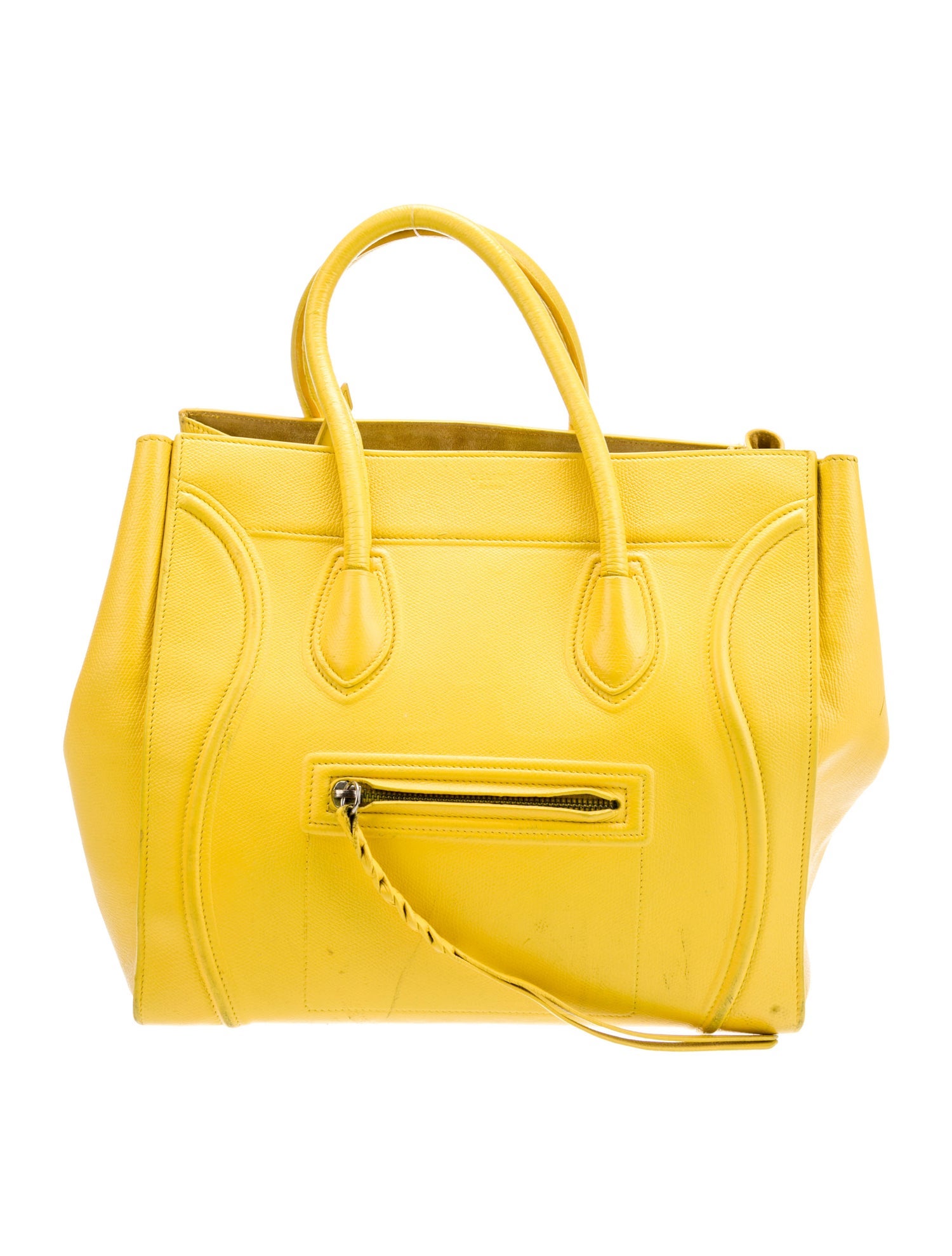 Celine Leather Luggage Phantom Medium