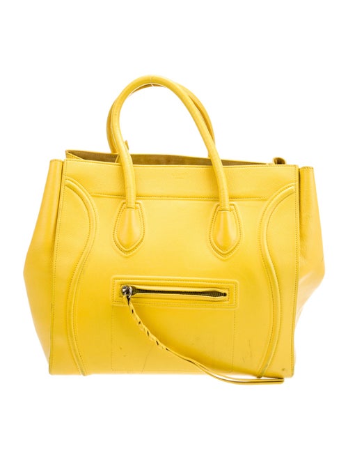 Celine Leather Luggage Phantom Medium