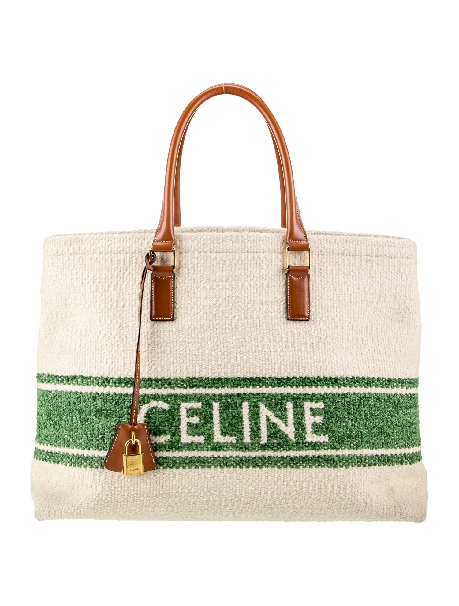 Celine Tweed Horizontal Cabas