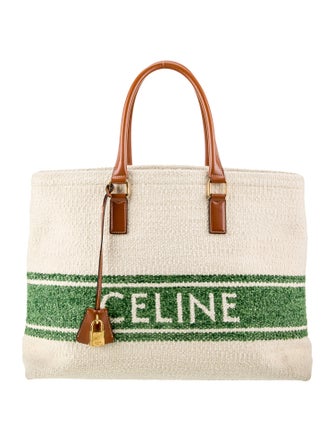 Celine Tweed Horizontal Cabas