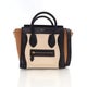 Celine Leather Tricolor Luggage Nano
