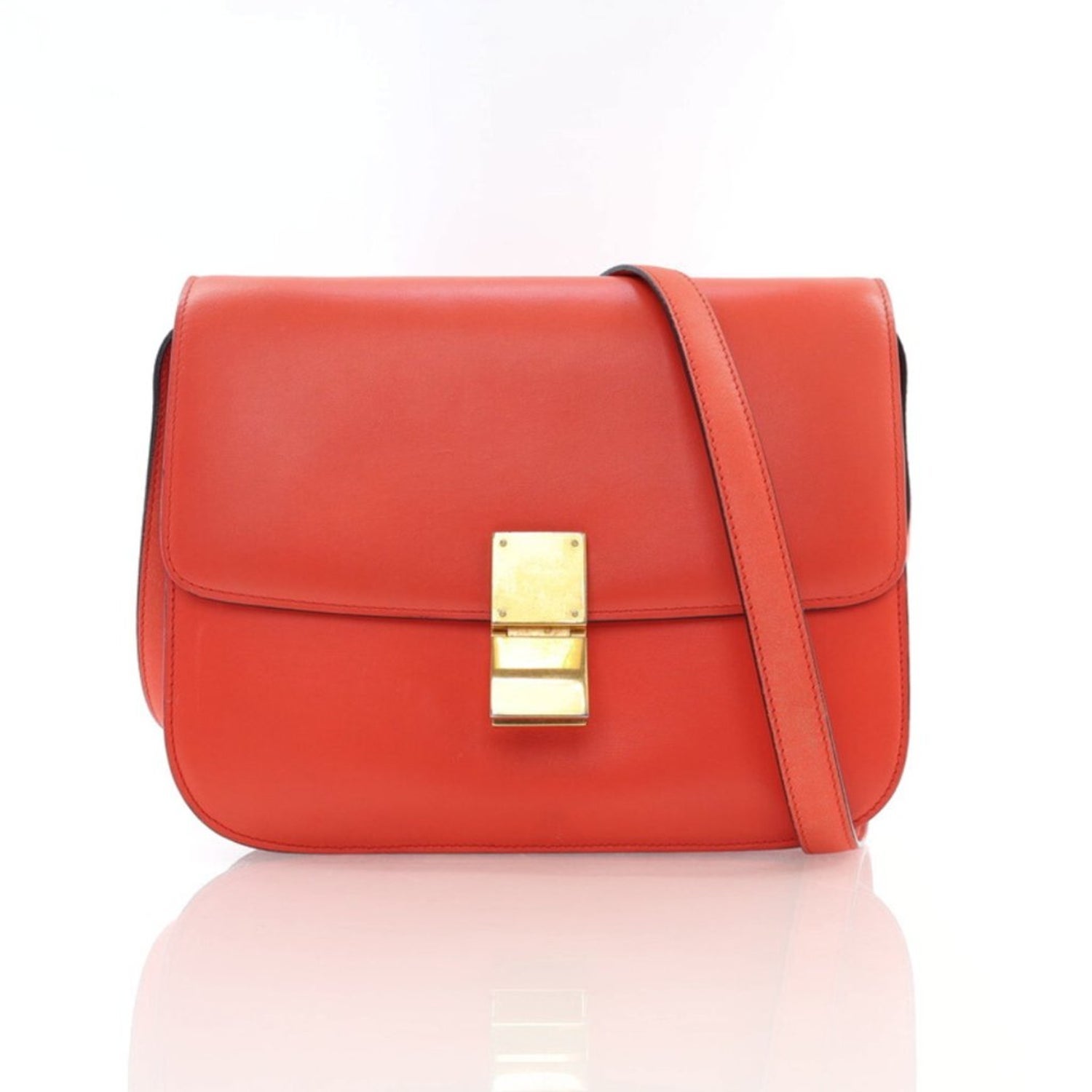 Celine Leather Classic Bag Medium