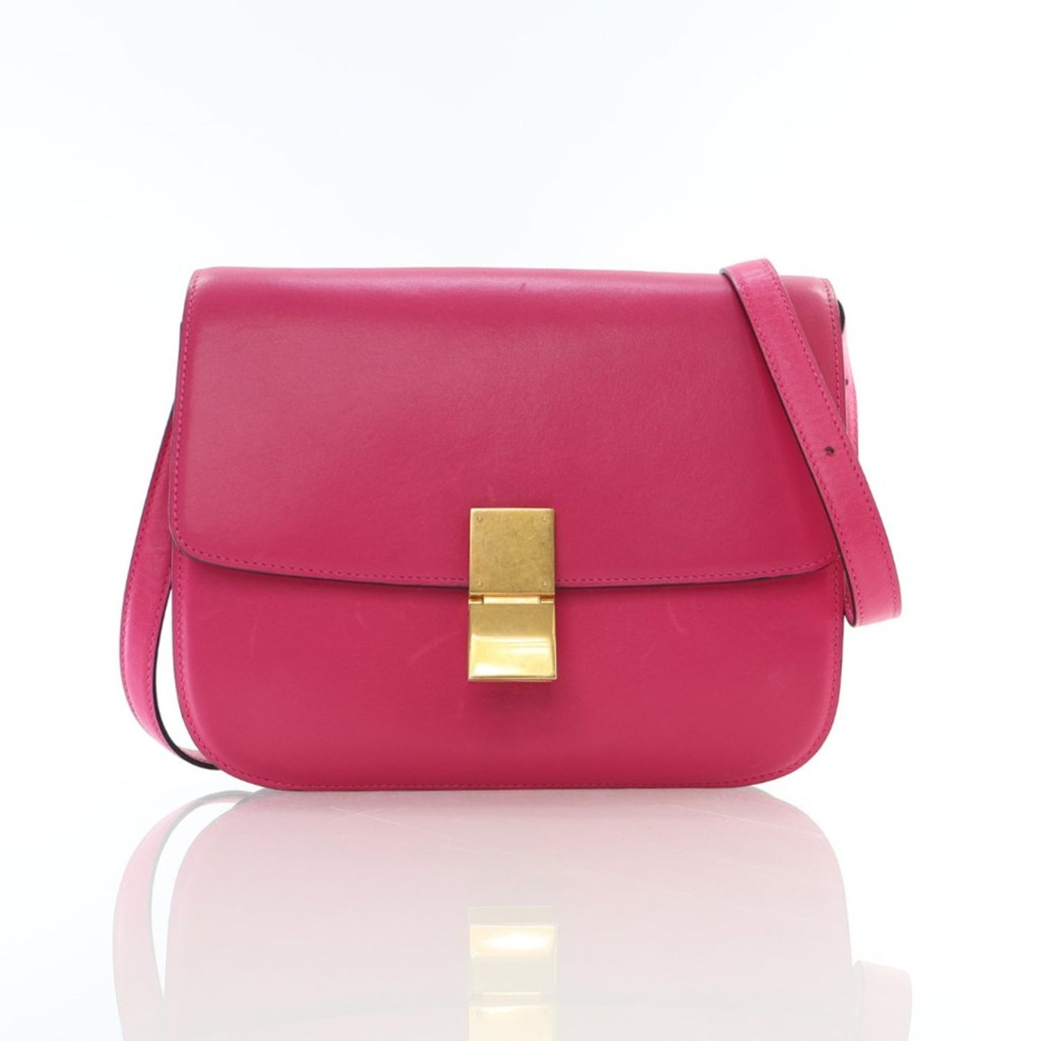 Celine Calf Leather Classic Bag Medium