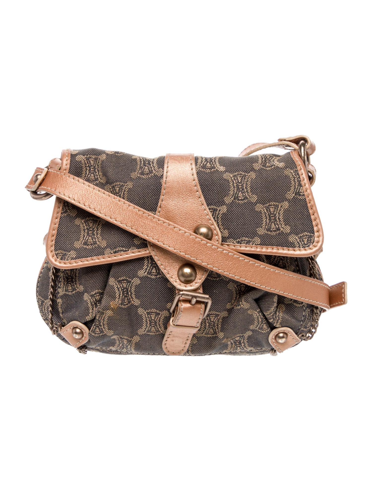 Celine Macadam Crossbody Bag Vintage