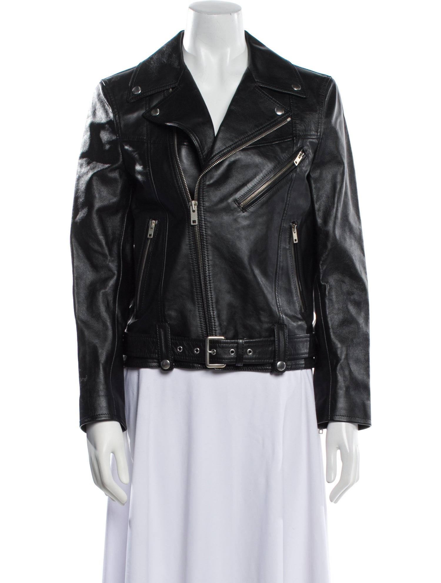 Celine Moto Biker Calfskin Biker Jacket w/ Tags