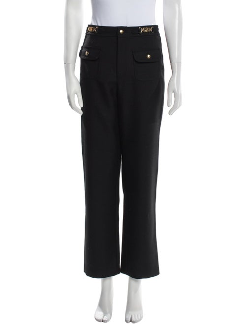 Celine Gourmettes Triomphe Straight Leg Pants