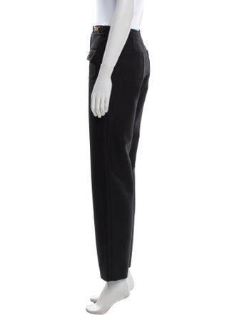 Celine Gourmettes Triomphe Straight Leg Pants