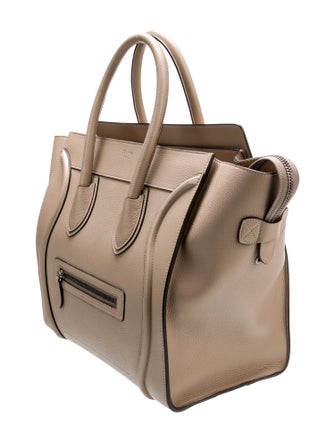 Celine Leather Luggage Mini