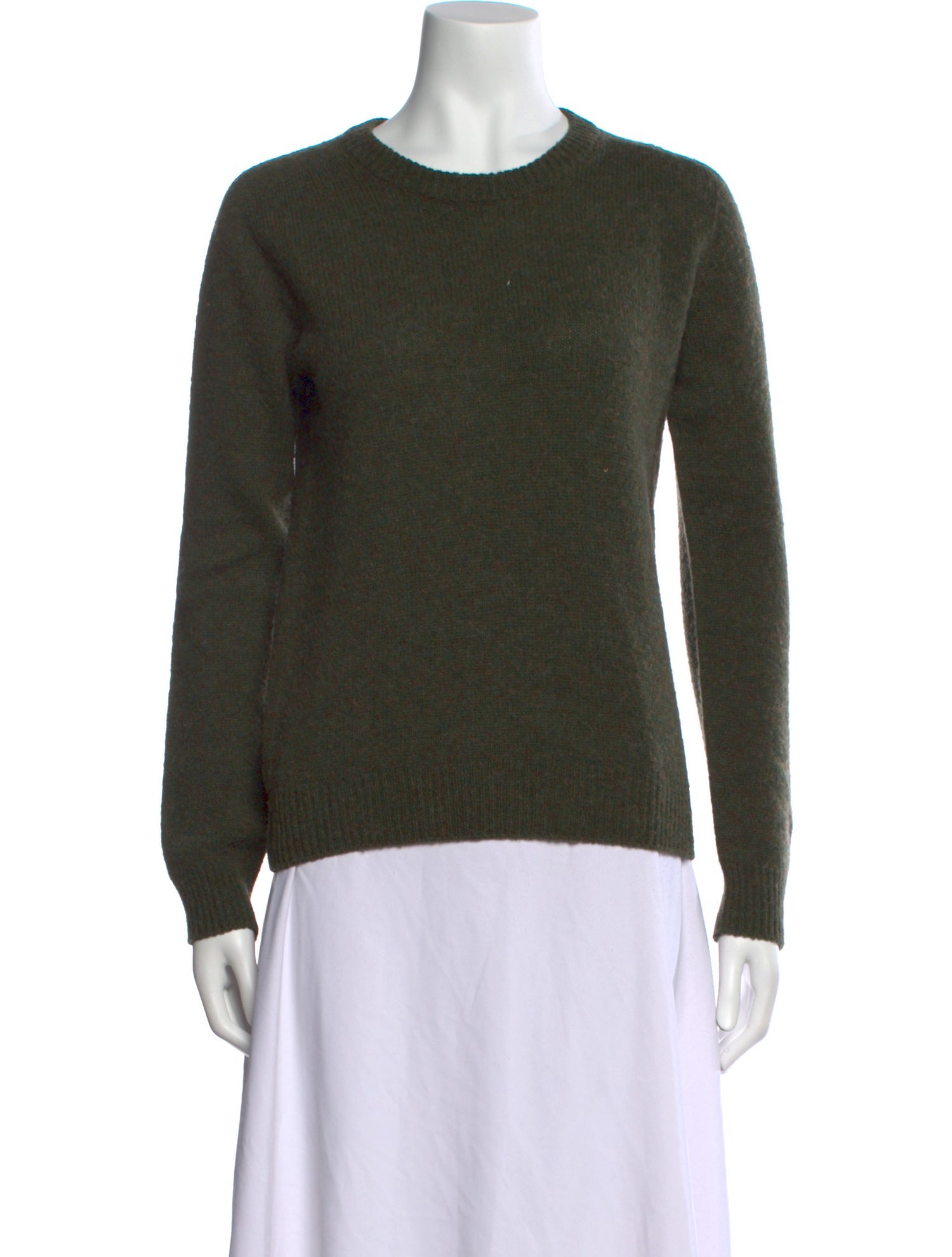 Celine Crewneck Pullover Wool Sweater