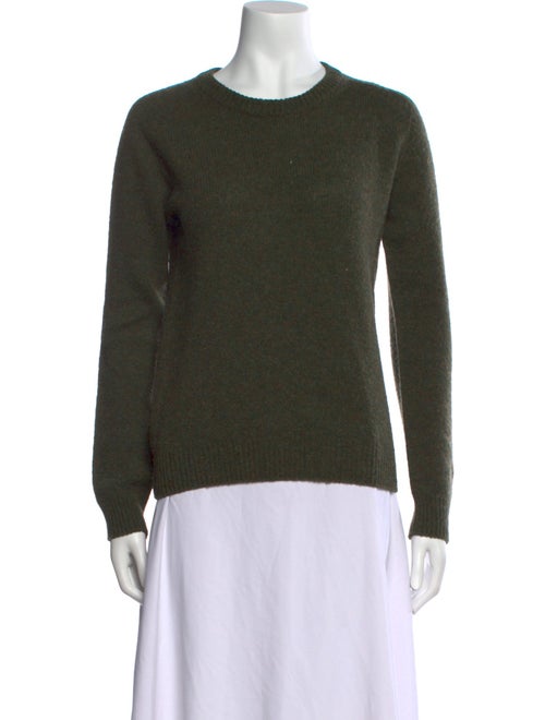 Celine Crewneck Pullover Wool Sweater